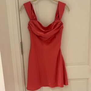 Beginning Boutique Zoella Pink Off The Shoulder Mini Dress